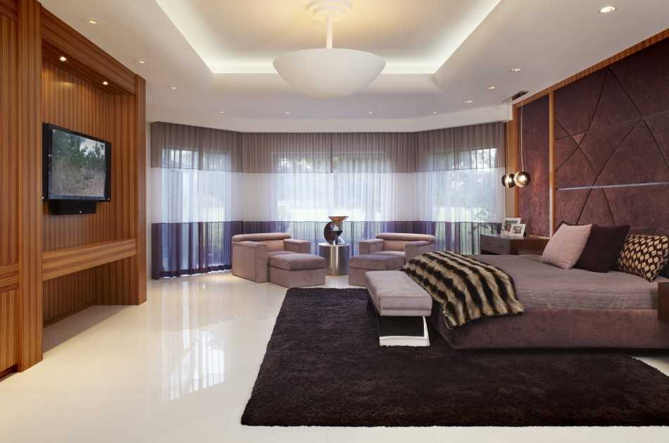 Большая спальня - 95 фото подбора красивого интерьера и мебели