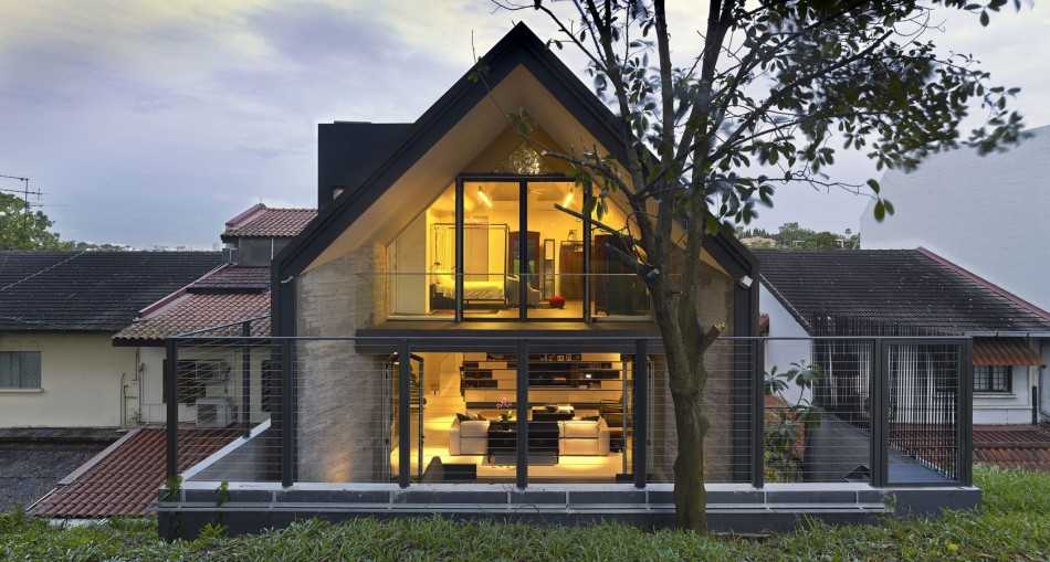 Красивый дизайн загородного дома (фото): пробуем разные стилевые решения
