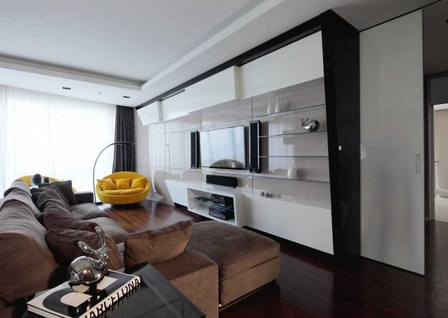 Дизайн двухкомнатной квартиры в панельном доме (48 фото)